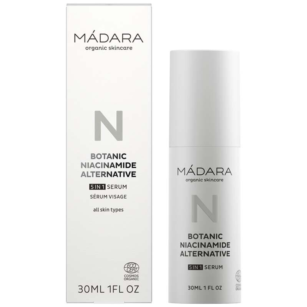 Сыворотка Botanic Niacinamide Alternative 5in1 MADARA, 30 мл