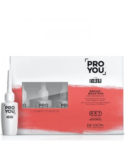 Бустер восстанавливающий для поврежденных волос Revlon Professional ProYou Fixer Repair Boosters, 10*15 мл