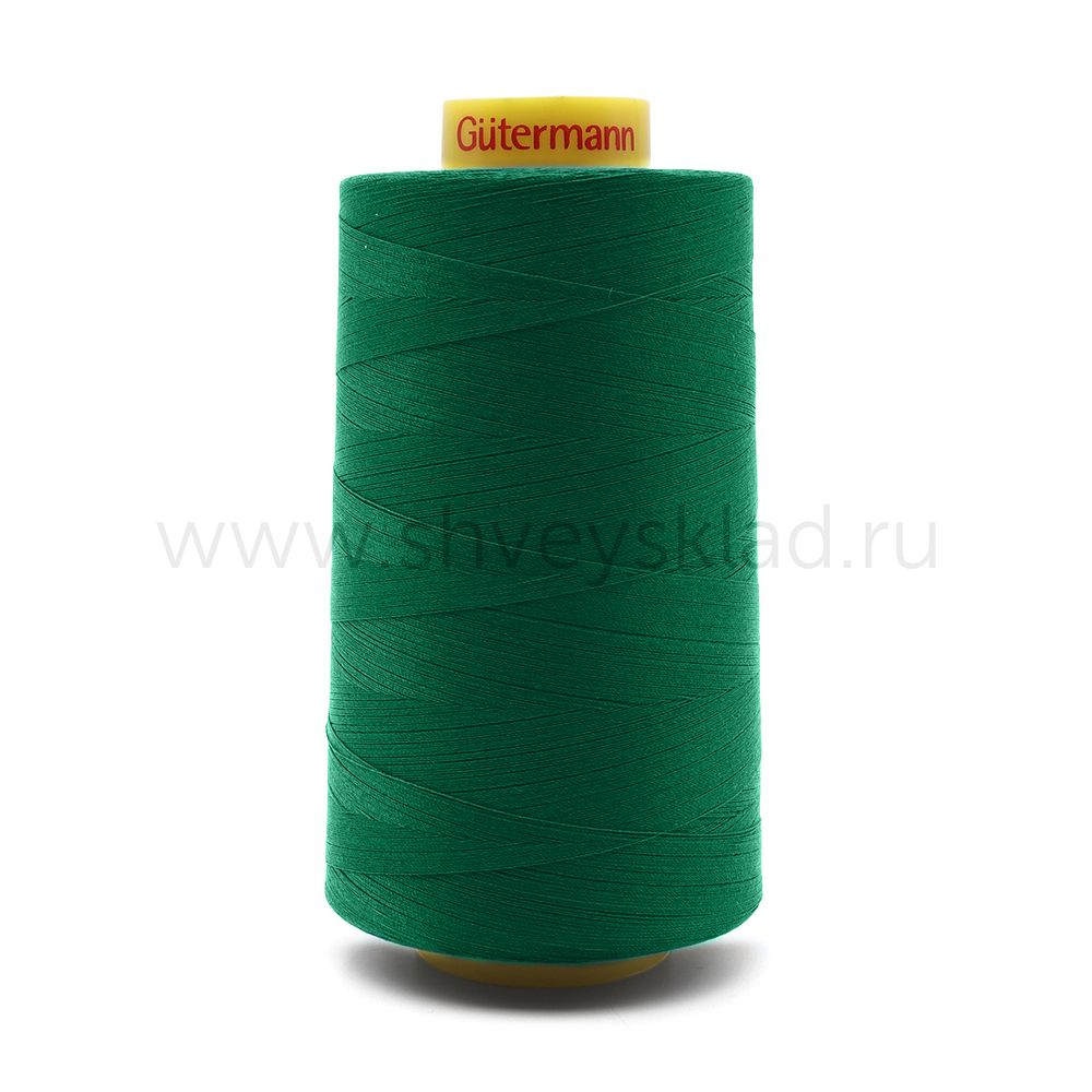 Нитка Gutermann Mara 120 (5000 метров), 1 боб., универсальная | 402 изумрудно-зеленый