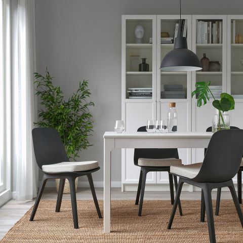 Подушка на стул IKEA AKERVINDEFLY (ОКЕРВИНДЕФЛУ), Бежевый, 39 / 35х37х5 см