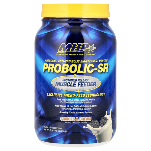 MHP, Probolic-SR, печенье и сливки, 972,4 г (2,14 фунта)