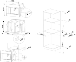 Кофемашина Smeg CMS4104GRU