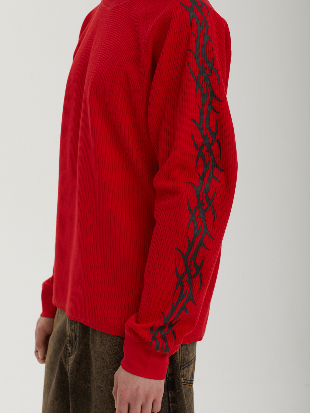 Мужской Лонгслив Red Tribal Thermal