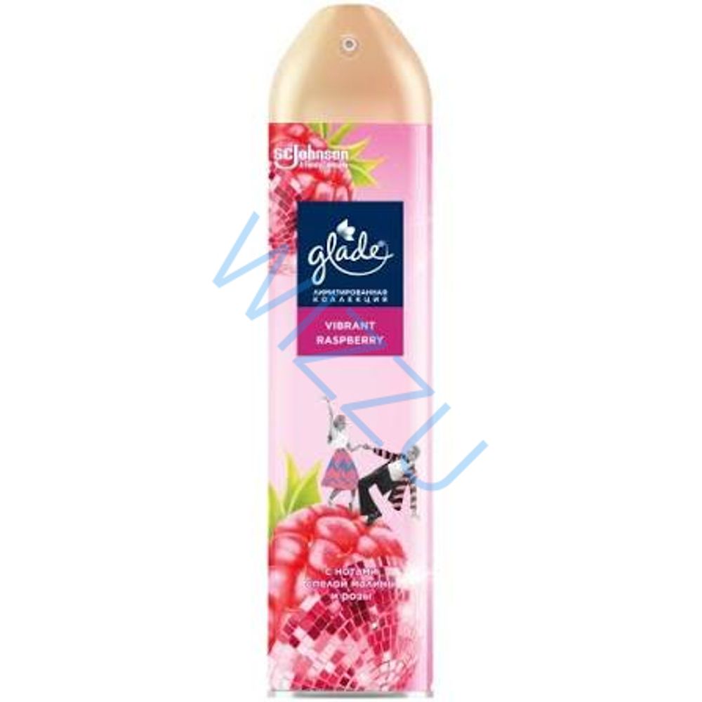 jb.Glade Аэрозоль LTO "Vibrant Raspberry", 300мл/12
