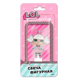 Свеча фигурная для торта Лол (LOL)