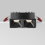 Встраиваемый светодиодный светильник Maytoni Alfa LED DL043-02-10W4K-SQ-B-1