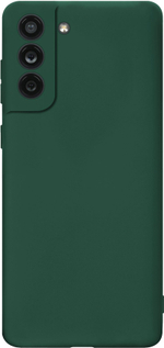 Мягкий Soft Touch чехол из силикона для SAMSUNG GALAXY S21 FE с бархатной подкладкой