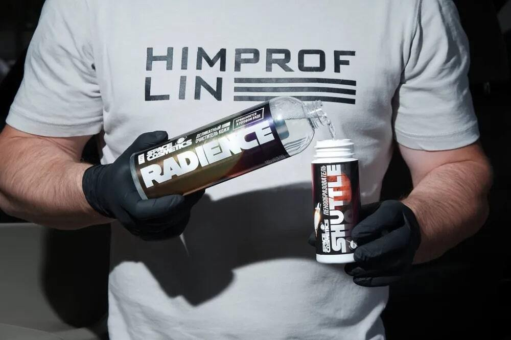 Space Cosmetics Очиститель кожи Radience + пенообразователь Shuttle
