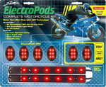 Подсветка ElectroPods L.E.D черно-красн. полоски
