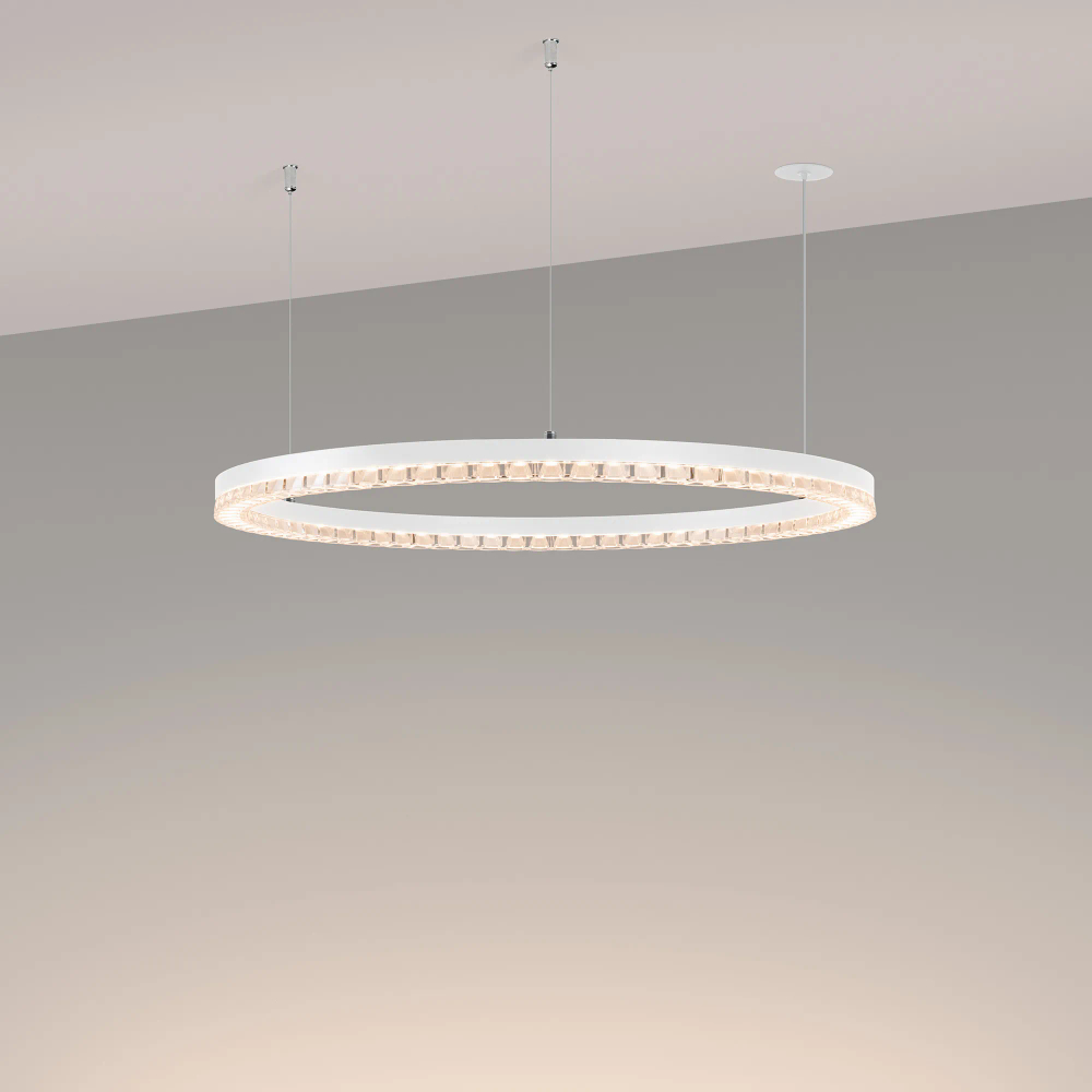 Светильник SP-DIAMOND-R650-36W Warm3000 (WH, 45 deg, 230V, TRIAC) (Arlight, IP20 Металл, 5 лет) 055259