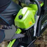 Пила цепная бензиновая БП-5245, 52 см³, шина 45 см, шаг 0.325, паз 1,5 мм, 72 звена Сибртех