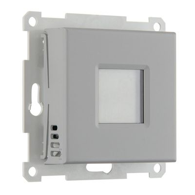 Терморегулятор с датчиком, 16А 250В программируемый COMFORT ECO/GC31 серый матовый