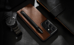 Чехол Nillkin Leather Case  для Samsung Galaxy S21 Ultra