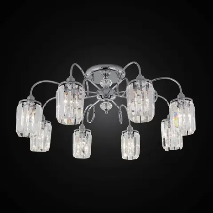 Citilux Синди CL330181 Люстра хрустальная Хром