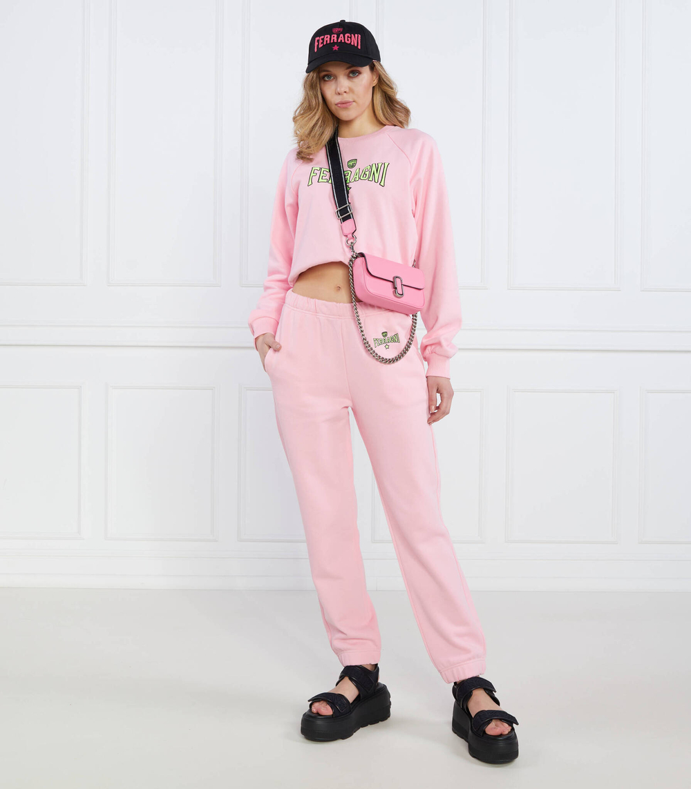 Спортивные штаны Chiara Ferragni - розовый(74CBAT01CFT03)