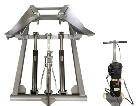 KraftWell KRW2.7L Подъемник ножничный г/п 2,7 т. мобильный