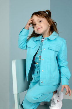 Комплект джинсовый для девочки 2-8 лет Fleur de Vie