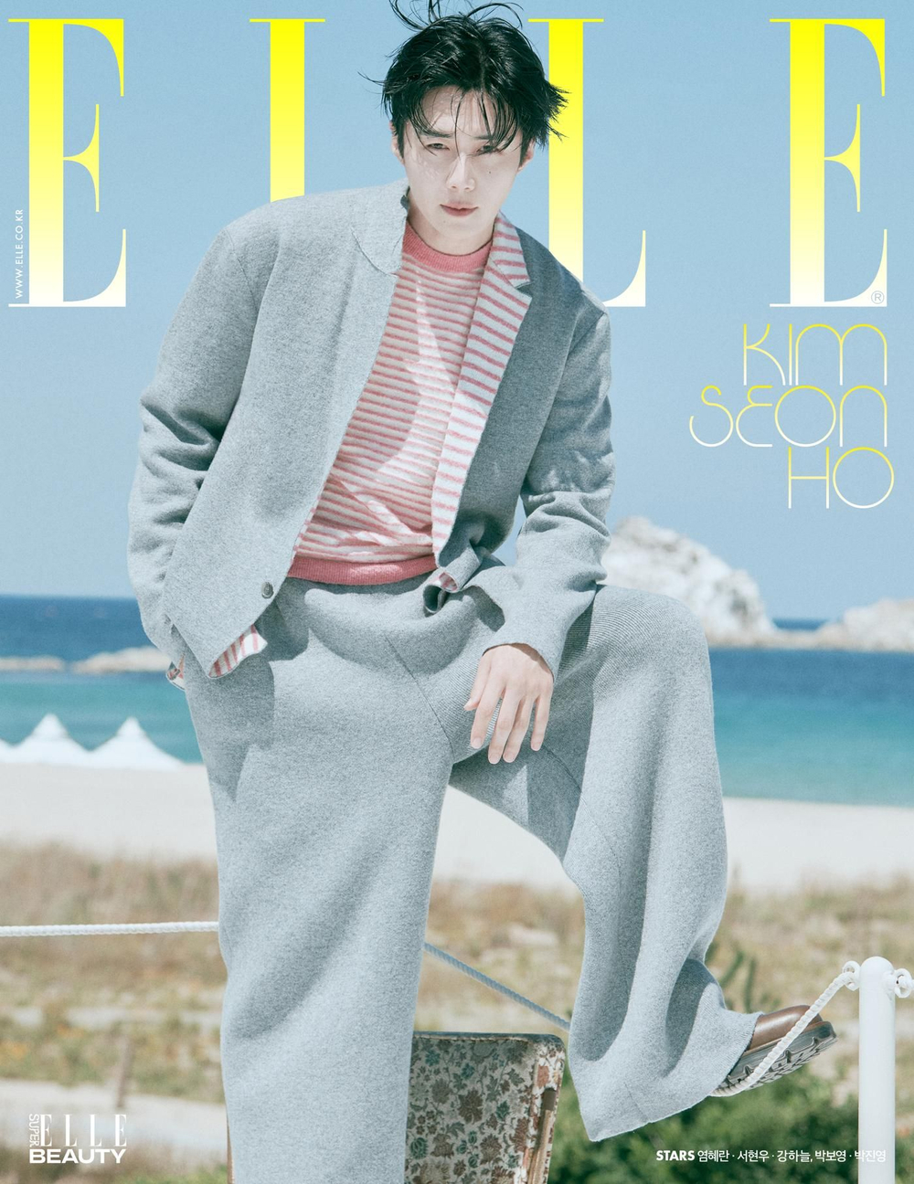 публикация ELLE - 2025.08 KIM SEONHO D Type