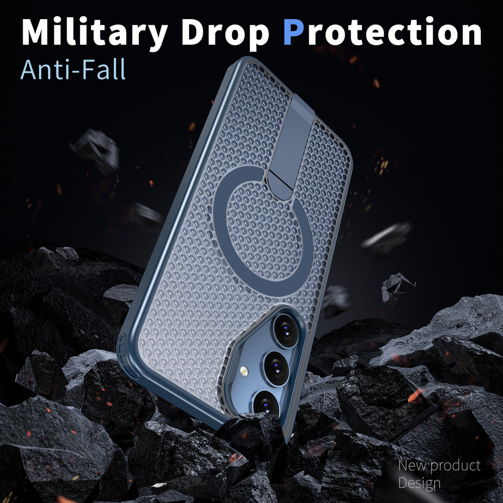 Прозрачный чехол Mesh Pro Magnetic Case для Samsung Galaxy S26 FE
