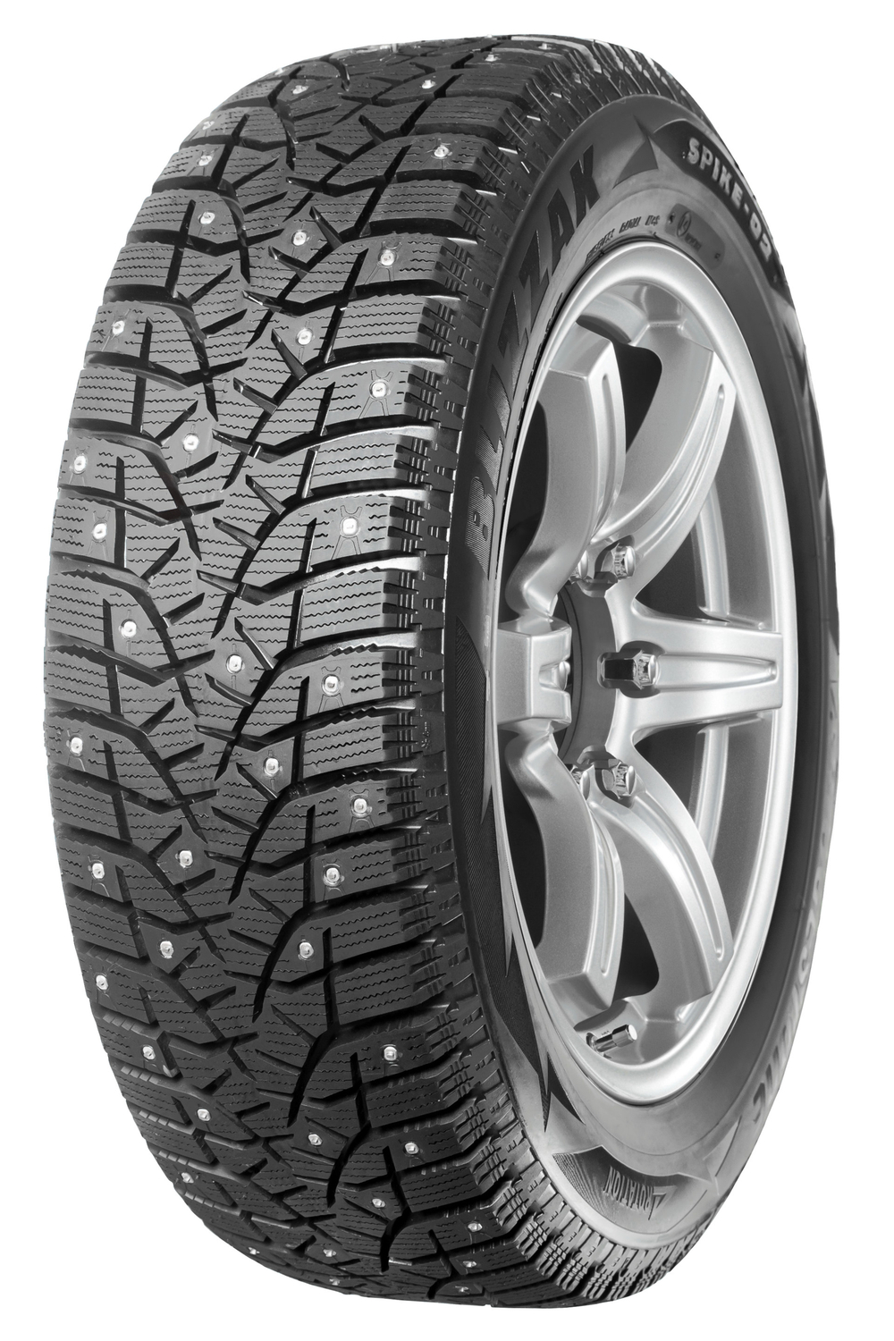 Легковая шина BRIDGESTONE BLIZZAK SPIKE-02 195/65R15 91T шип