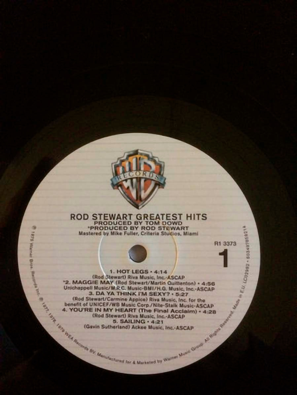 Rod Stewart / Greatest Hits, Vol. 1 (LP)