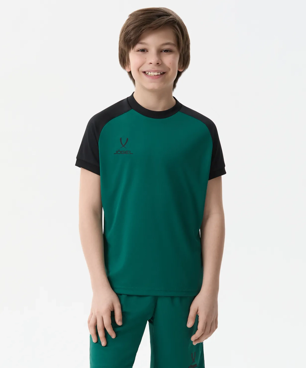 Футболка игровая CAMP Reglan Jersey, темно-зеленый, детский