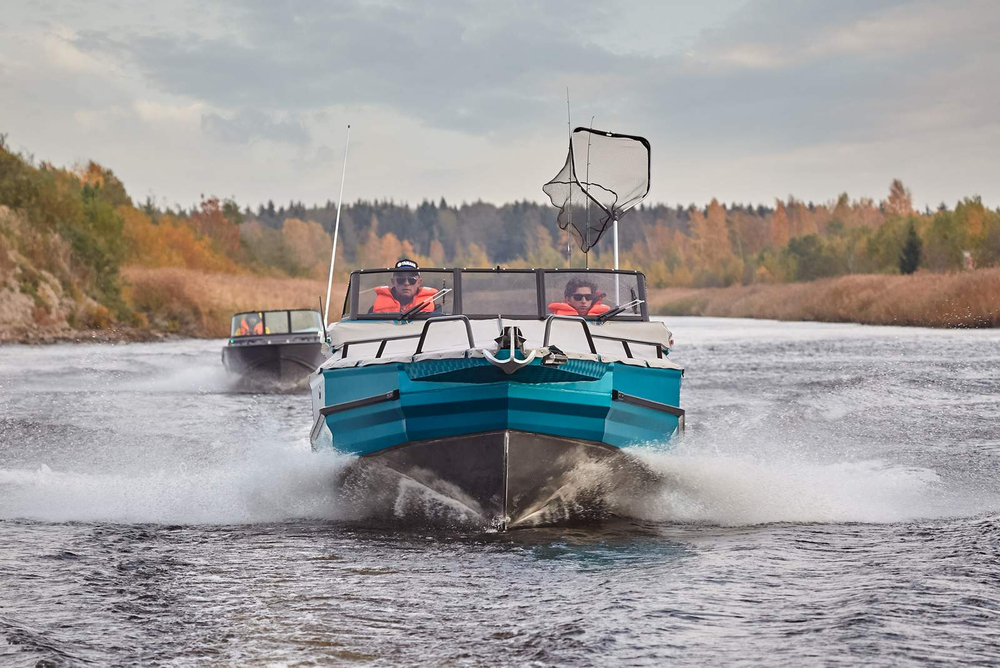 Алюминиевая лодка BERKUT Active DC