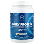 MRM Nutrition, сывороточный протеин с пробиотиками и постбиотиками, ваниль, 923 г (2,03 фунта)