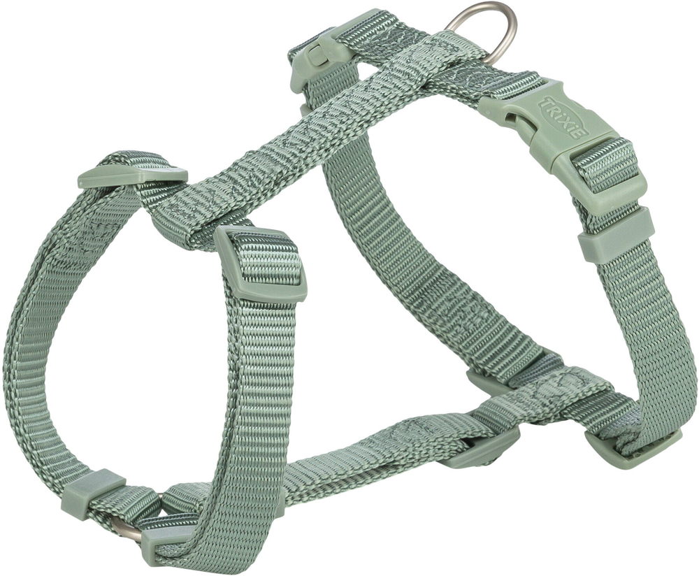 Шлейка Trixie Premium H-harness, XS–S: 30–44 см/10 мм, шалфей