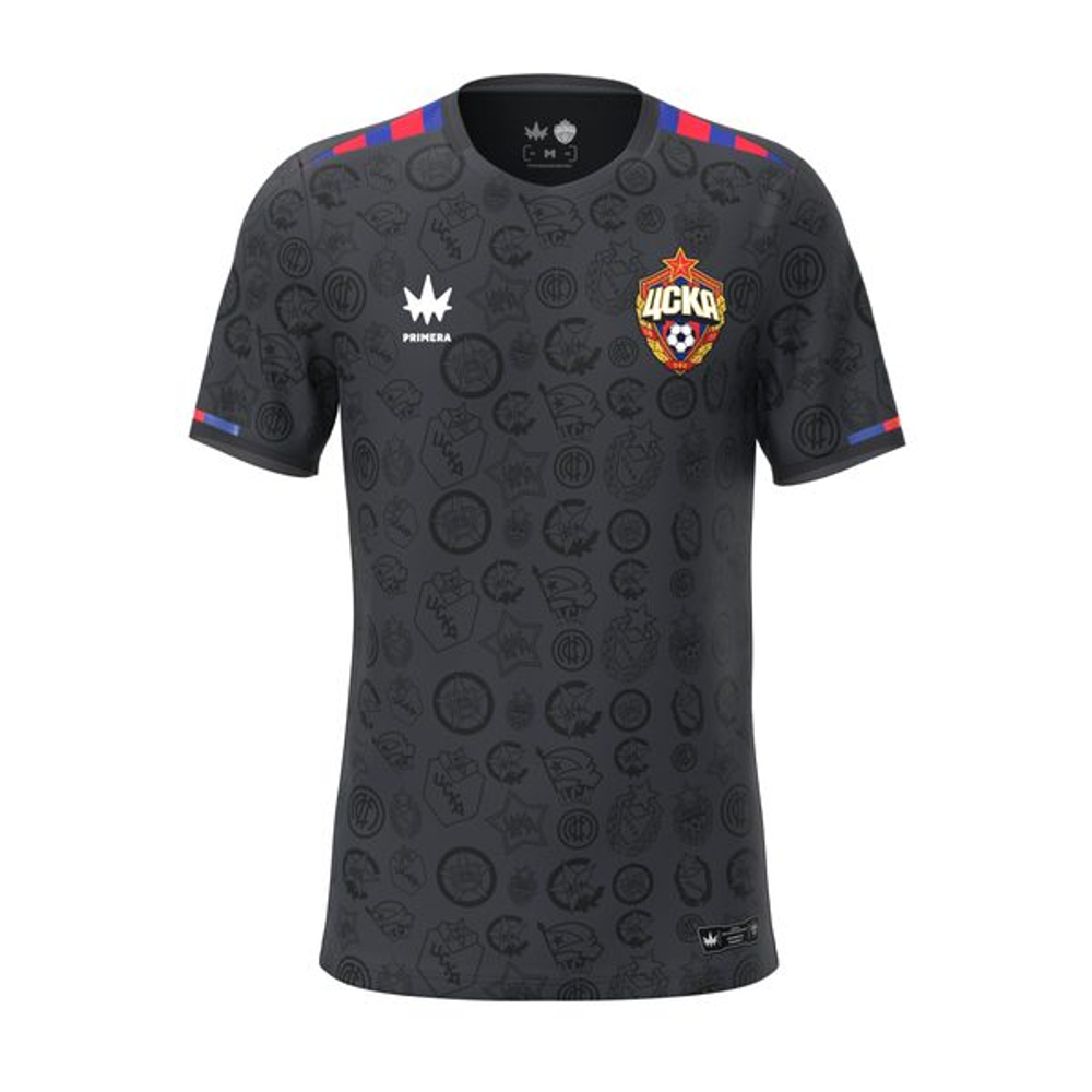 Футболка игровая детская CSKA Jersey Reserve 26/27 Y — Black
