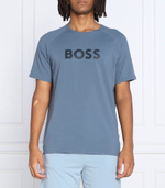 футболка dynamic BOSS BLACK - голубой(50479361)
