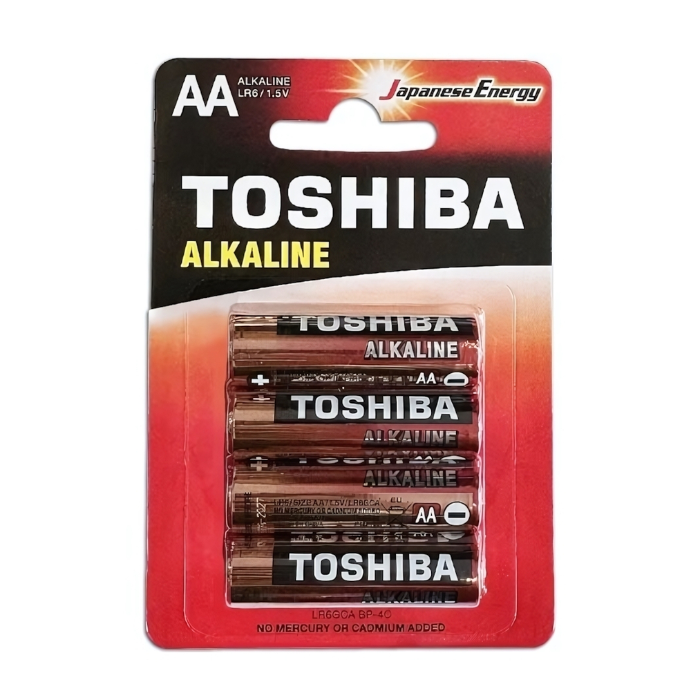Элемент питания Toshiba LR06 box40 (комплект 40 шт)