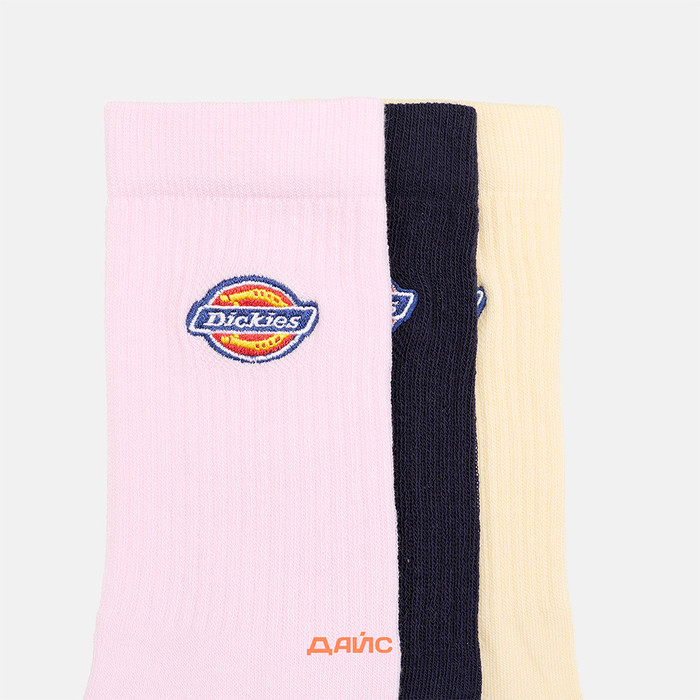 Носки Dickies Valley Grove Socks 3 Pairs артикул:DK0A4X82L171 - купить в магазине Дайс