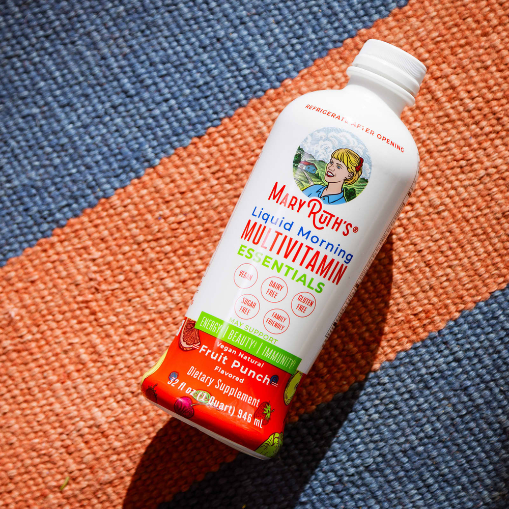 MaryRuth's, Liquid Morning Multivitamin Essentials+, фруктовый пунш, 946 мл (32 жидк. унции)