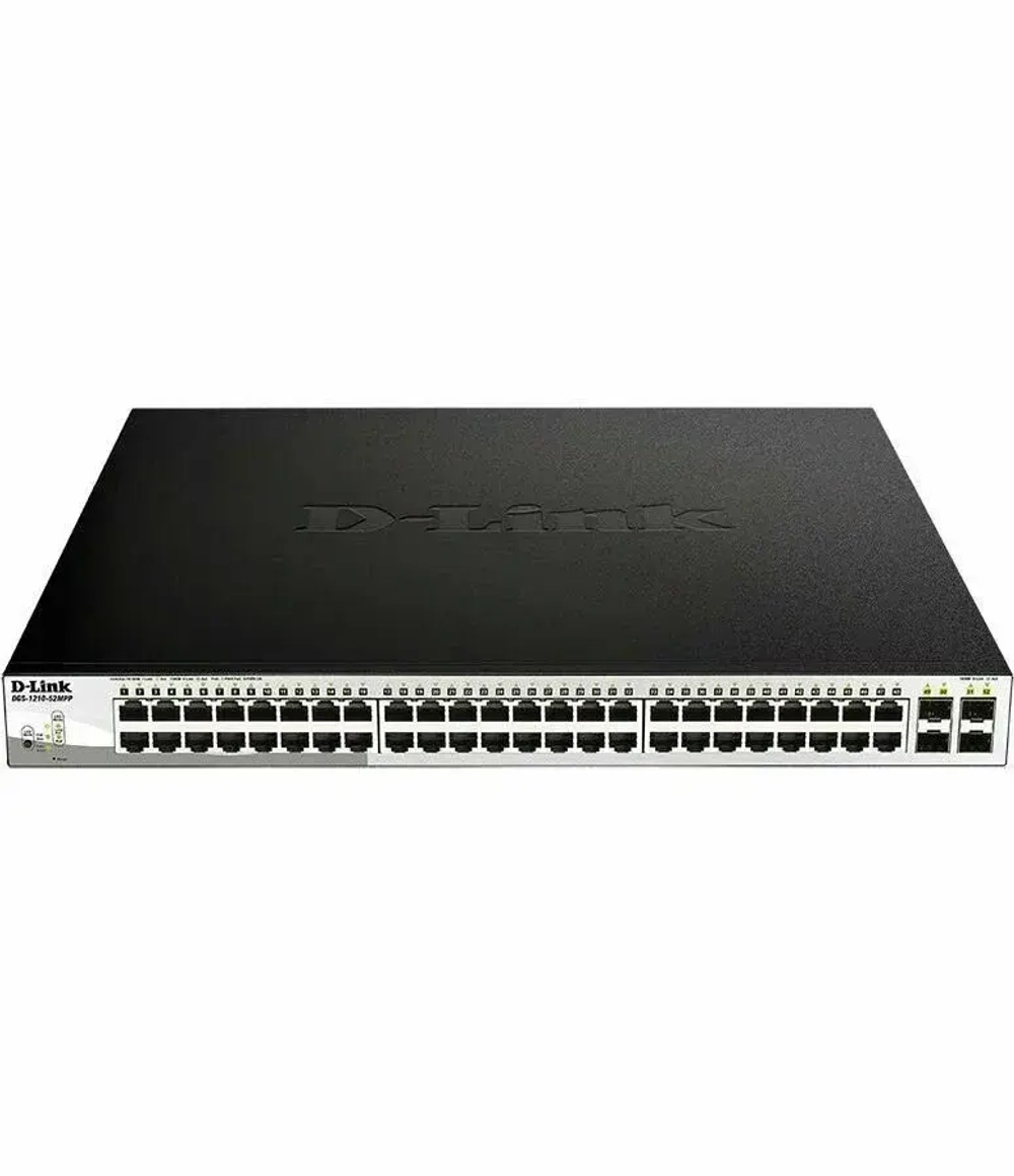 Коммутатор D-Link DGS-1210-52MPP/E2A PROJ
