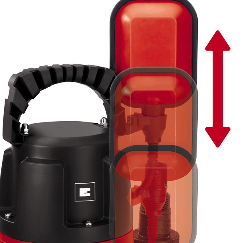 Насос погружной для грязной воды Einhell GC-DP 3730 (370Вт, 5м/5м, 9000л/ч)