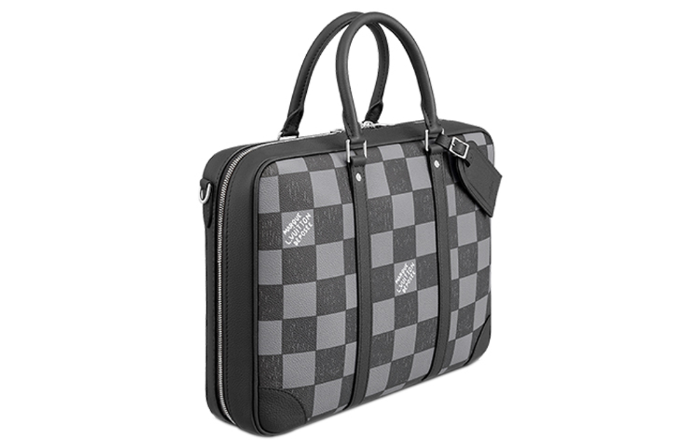 LOUIS VUITTON Sirius Briefcase Graphite
