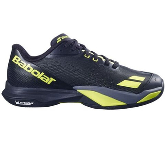 Мужские кроссовки теннисные Babolat Jet Mach 4 Clay - black/aero