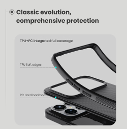 Чехол c поддержкой MagSafe для Xiaomi Poco F8 Ultra (Redmi K90 Pro Max), серия Super Frosted Shield Pro Magnetic от Nillkin