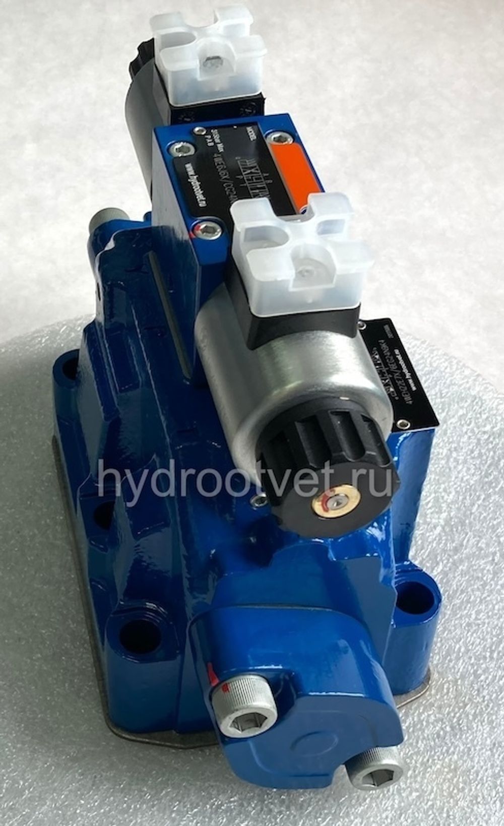 4WEH22C7X/6EG24N9K4 - Гидрораспределитель с электроуправлением Ду25 схема C (574), напряжение G24, каналы управления X и Y - внешние