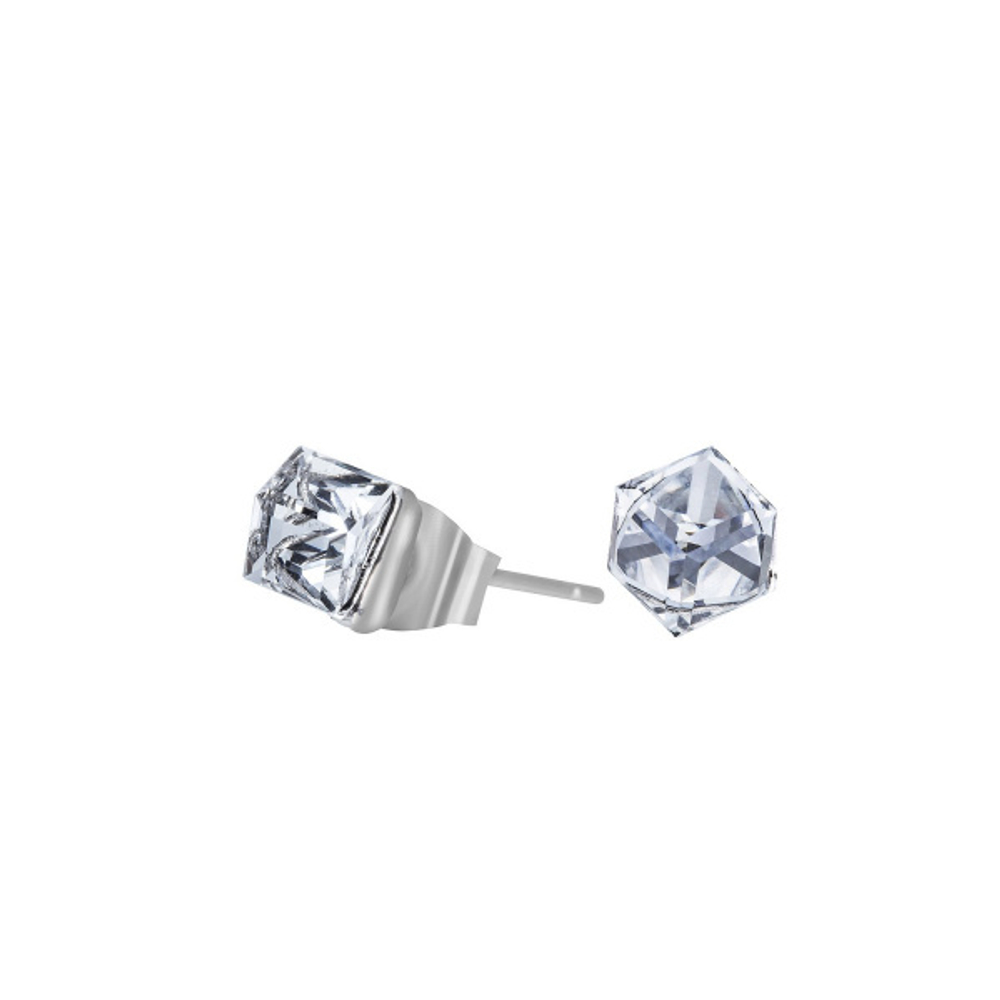 Серьги-пусеты Fiore Luna Crystal SWE1127/1 C S