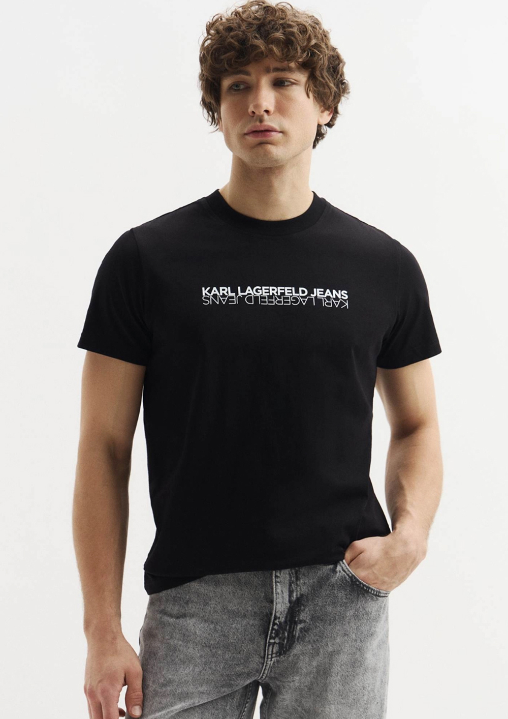 Футболка KARL LAGERFELD JEANS Slim Ss Reflection Tee