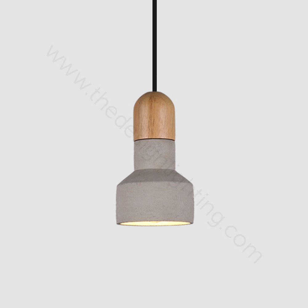 Pendant design lamp  QIE BAMBOO by Bentu Design (Grey)
