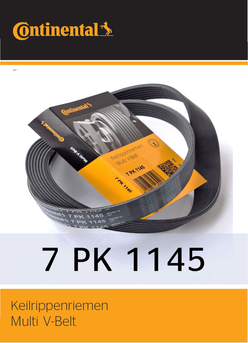 Ремень поликлиновый Continental 7PK1145