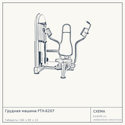 Грудная машина FTX-6207 — от 186 000 ₽