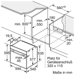 Духовой шкаф Bosch HBG7241B2