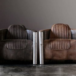 Кресло Restoration Hardware Авиатор t-avi-sa-0004-k