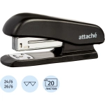 Степлер Attache (Attache Economy) до 20 листов черный (скобы № 24/6, 26/6)
