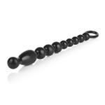 Гибкая анальная цепочка Colt Max Beads (Цвет: черный)