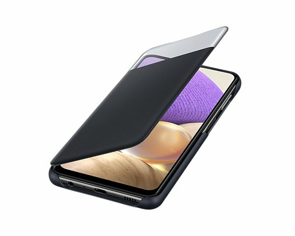 Силиконовый чехол Cover Black для Samsung  Galaxy A32 5G, матовый